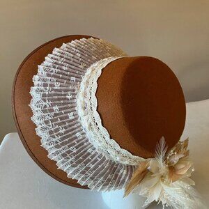 Bonnet Easter Bridgerton Carol Caroler Kentucky Derby Cosplay Nutcracker